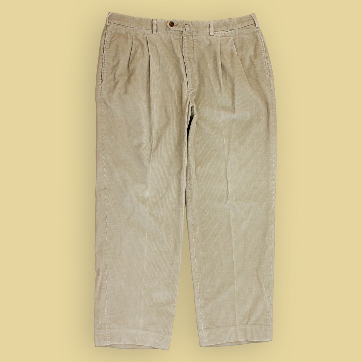 Loro Piana Pleated Corduroy Pants