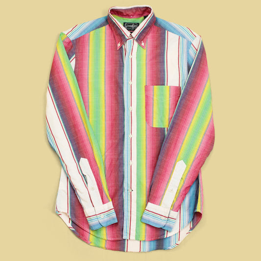 Gitman Vintage Serape Stripe Cotton Button-Down Shirt