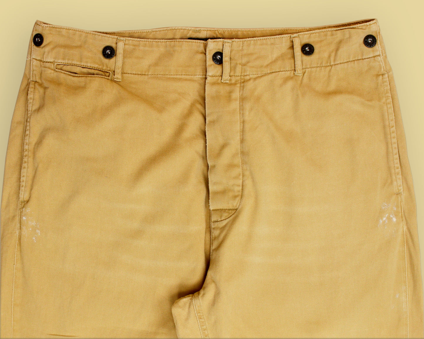 Levi's Vintage Clothing Cotton Twill Flat Front 1920s Chino Pants