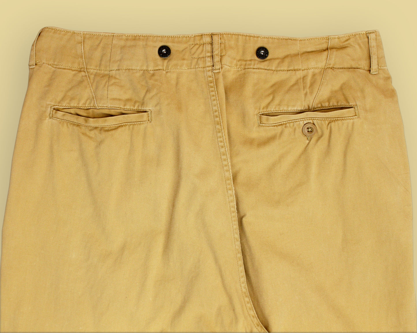 Levi's Vintage Clothing Cotton Twill Flat Front 1920s Chino Pants