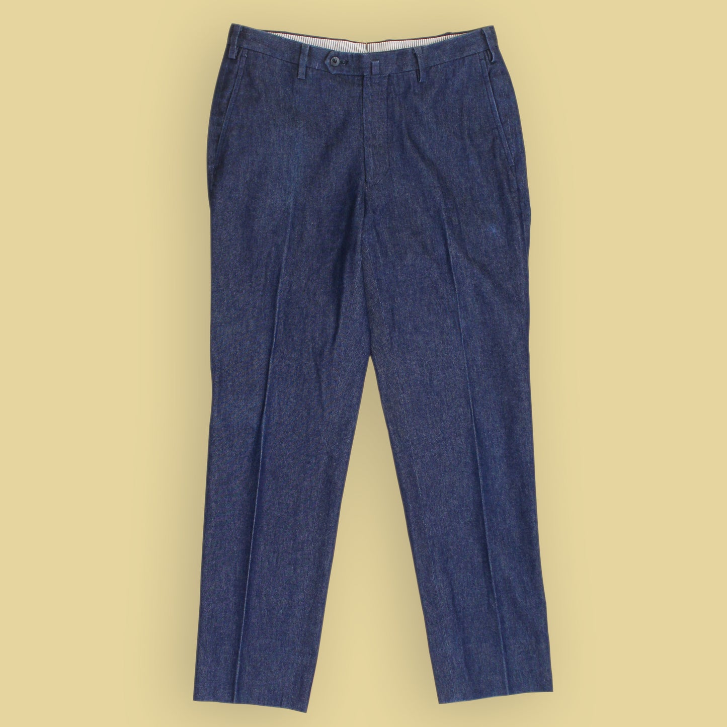Pantalonaio Osaku Hayato Denim Flat Front Trousers