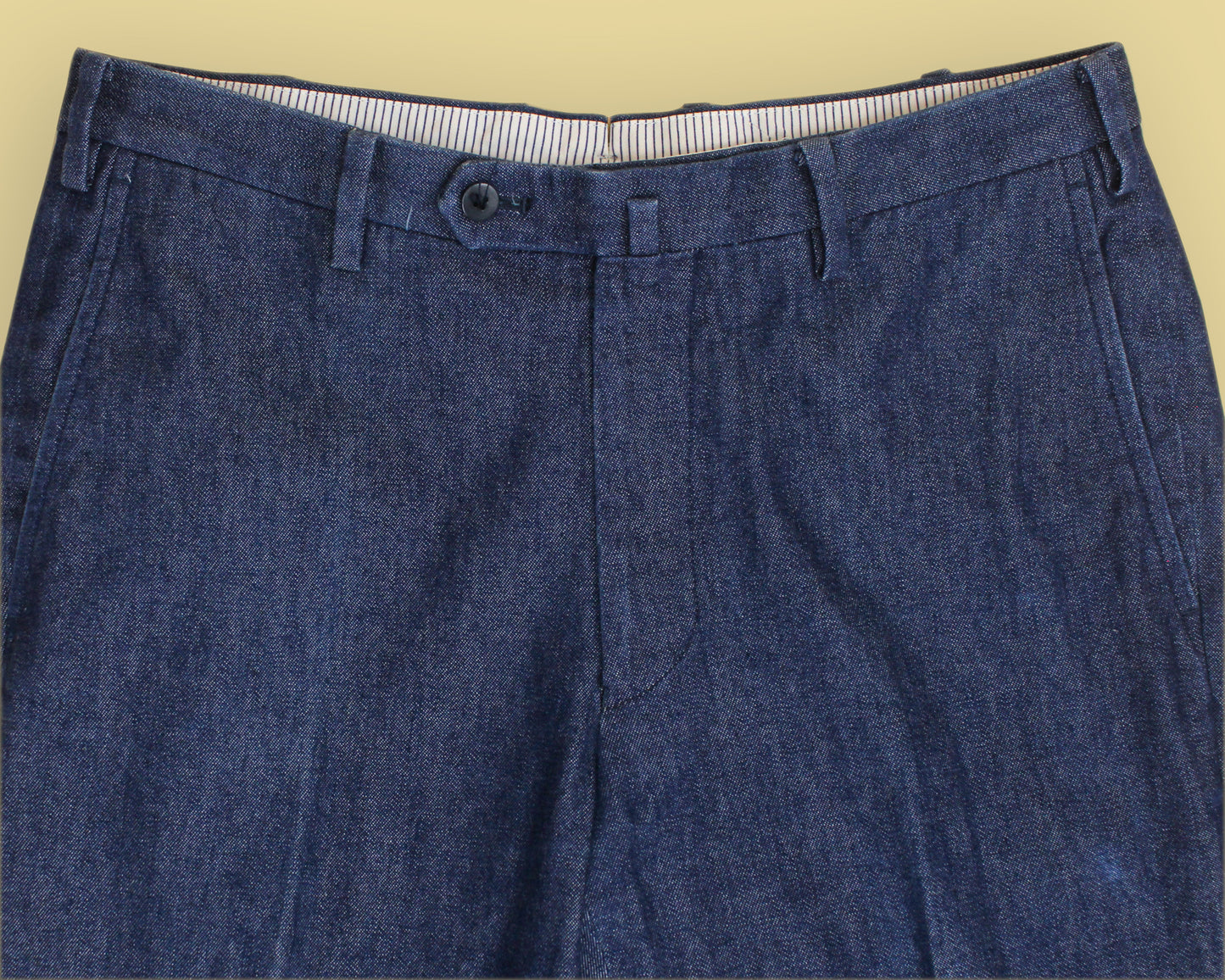 Pantalonaio Osaku Hayato Denim Flat Front Trousers