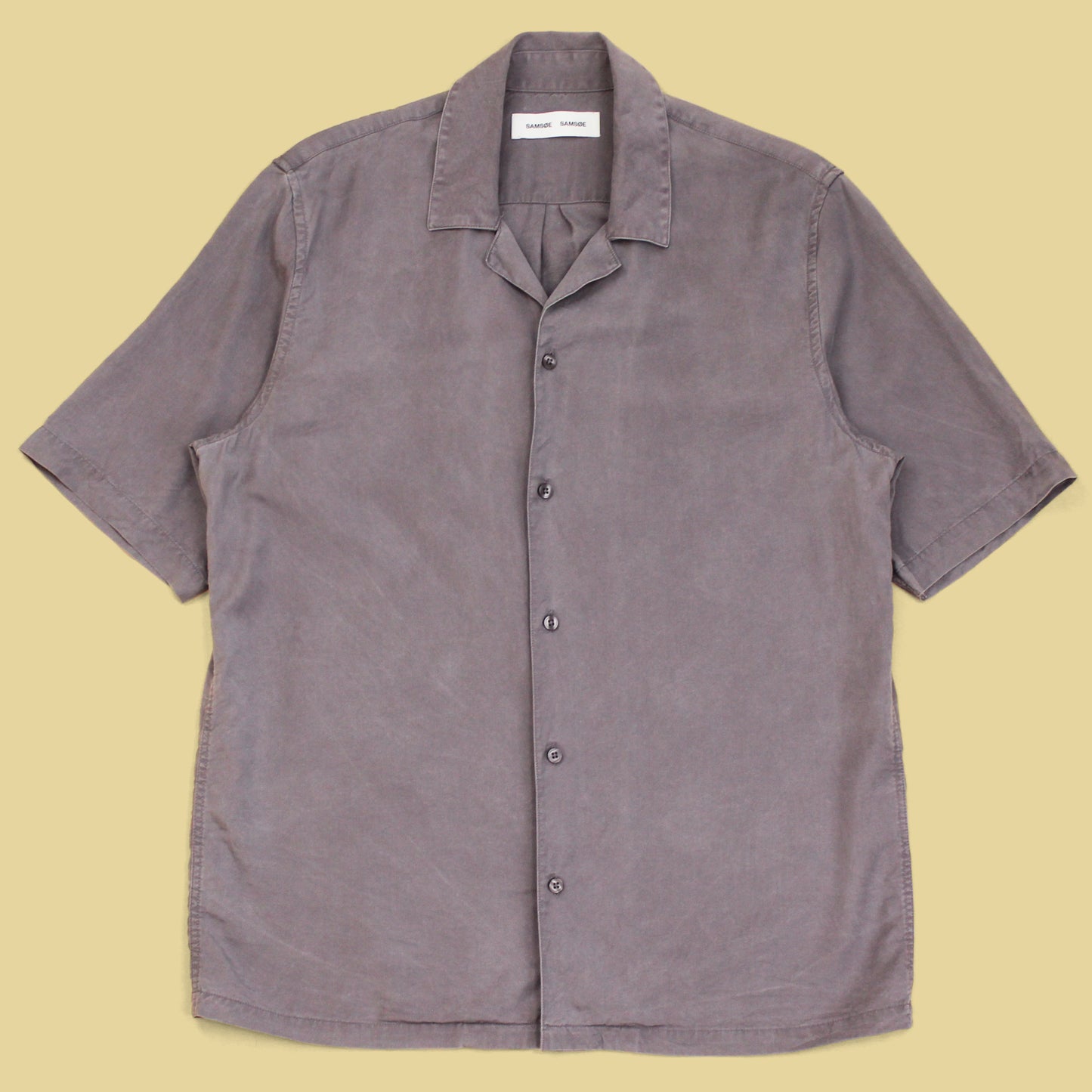 Samsøe Samsøe Lyocell Camp Shirt
