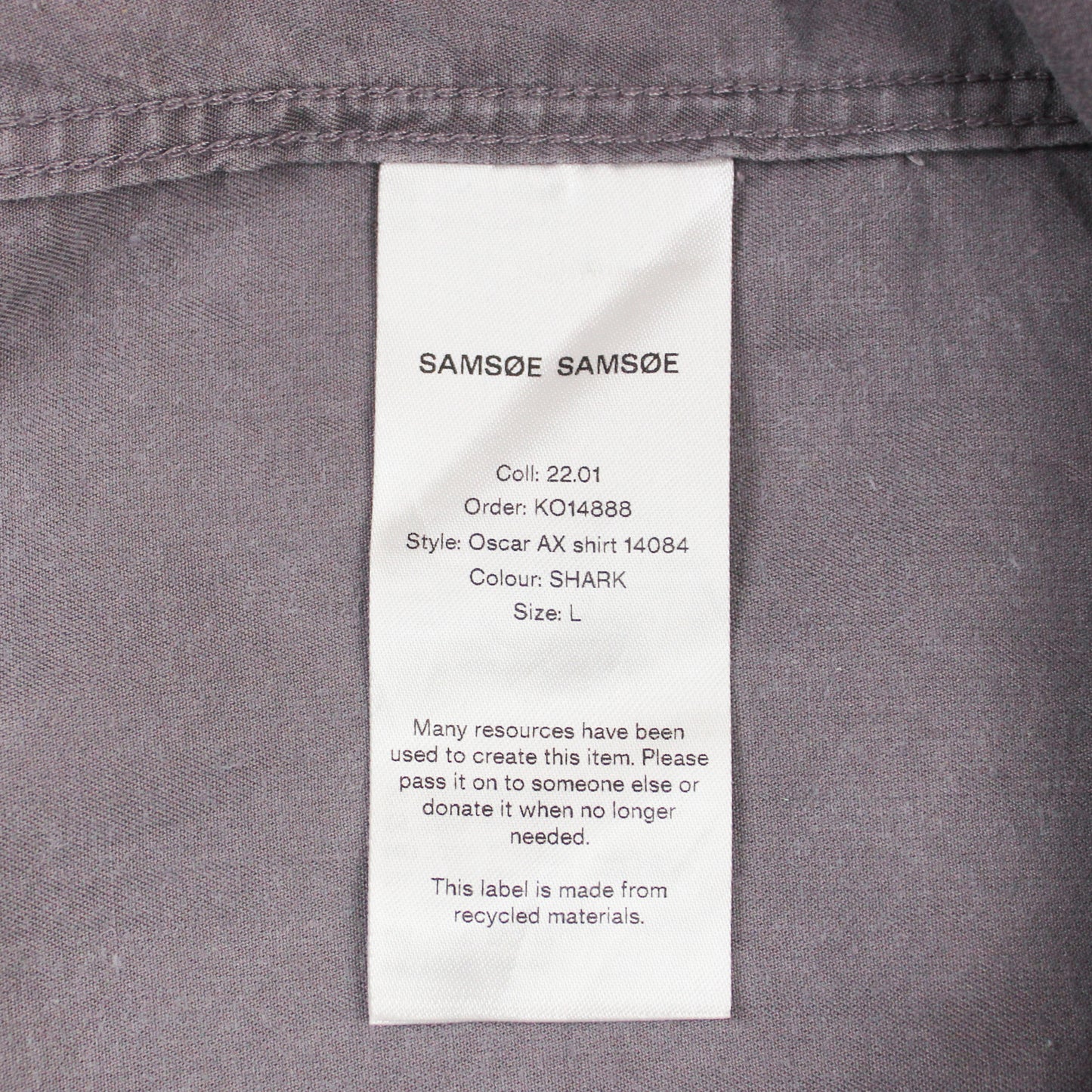 Samsøe Samsøe Lyocell Camp Shirt
