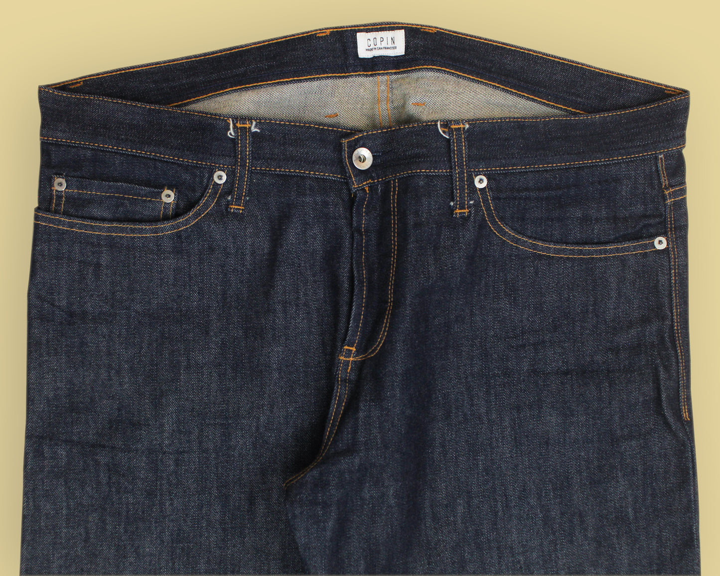 Copin San Francisco Raw Selvedge Denim "The Charles" Jeans