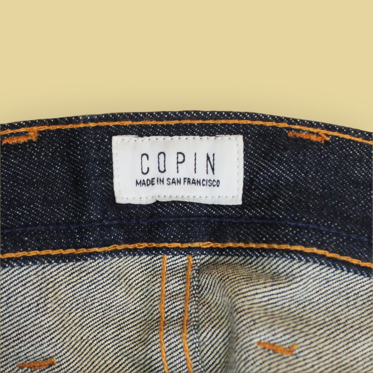 Copin San Francisco Raw Selvedge Denim "The Charles" Jeans