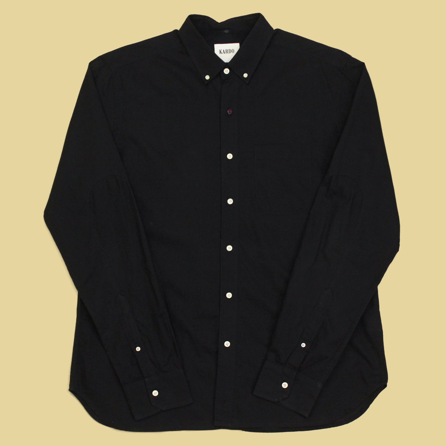 Kardo Lightweight Cotton Button-Down Shirt