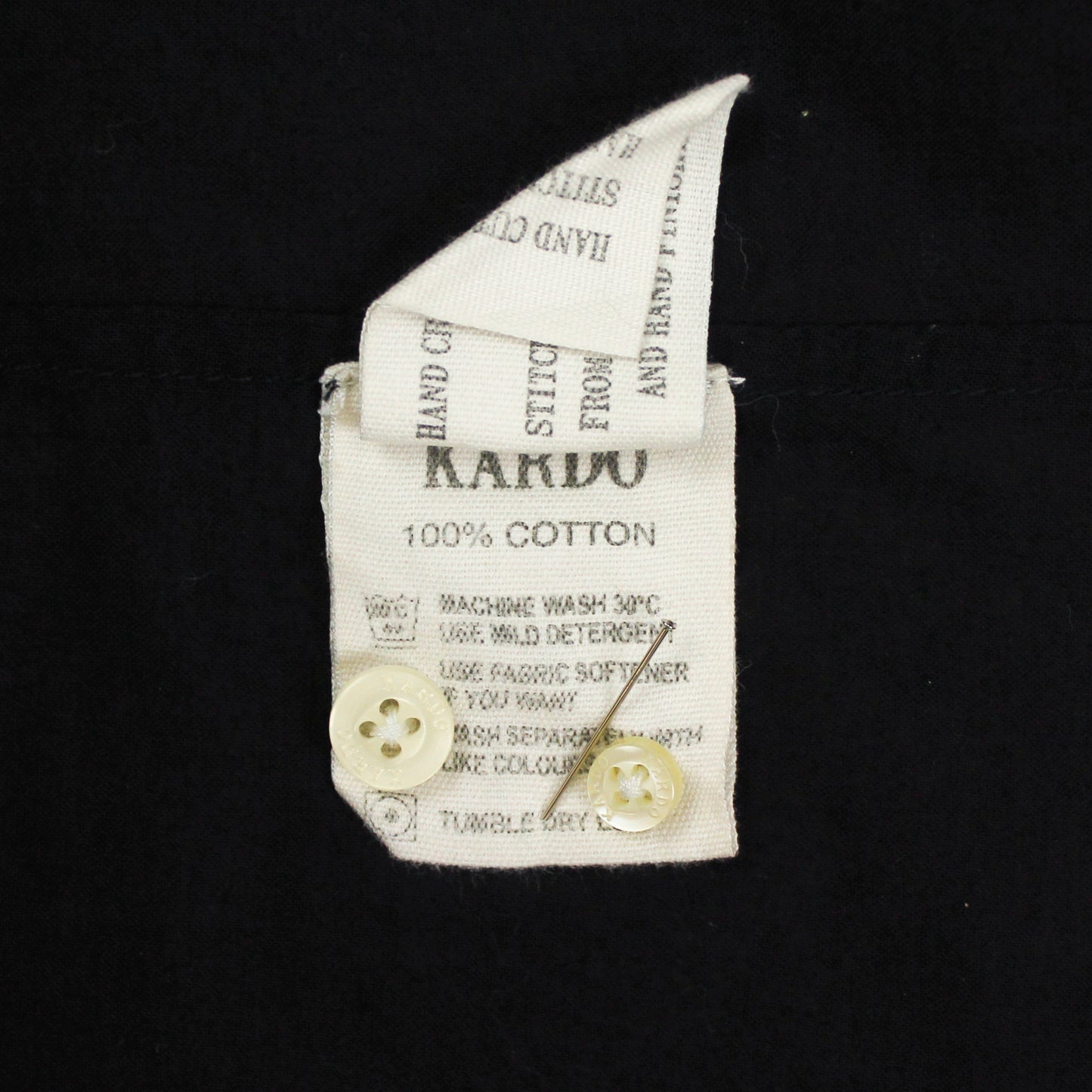 Kardo Lightweight Cotton Button-Down Shirt