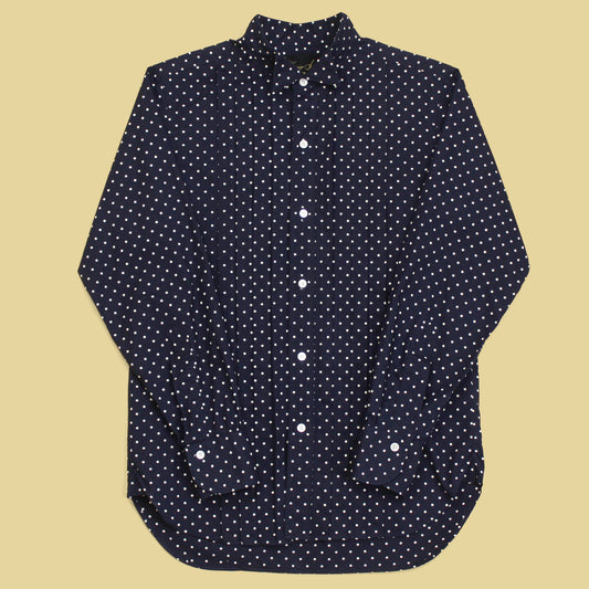 Haversack Polka Dot Print Tuxedo Shirt