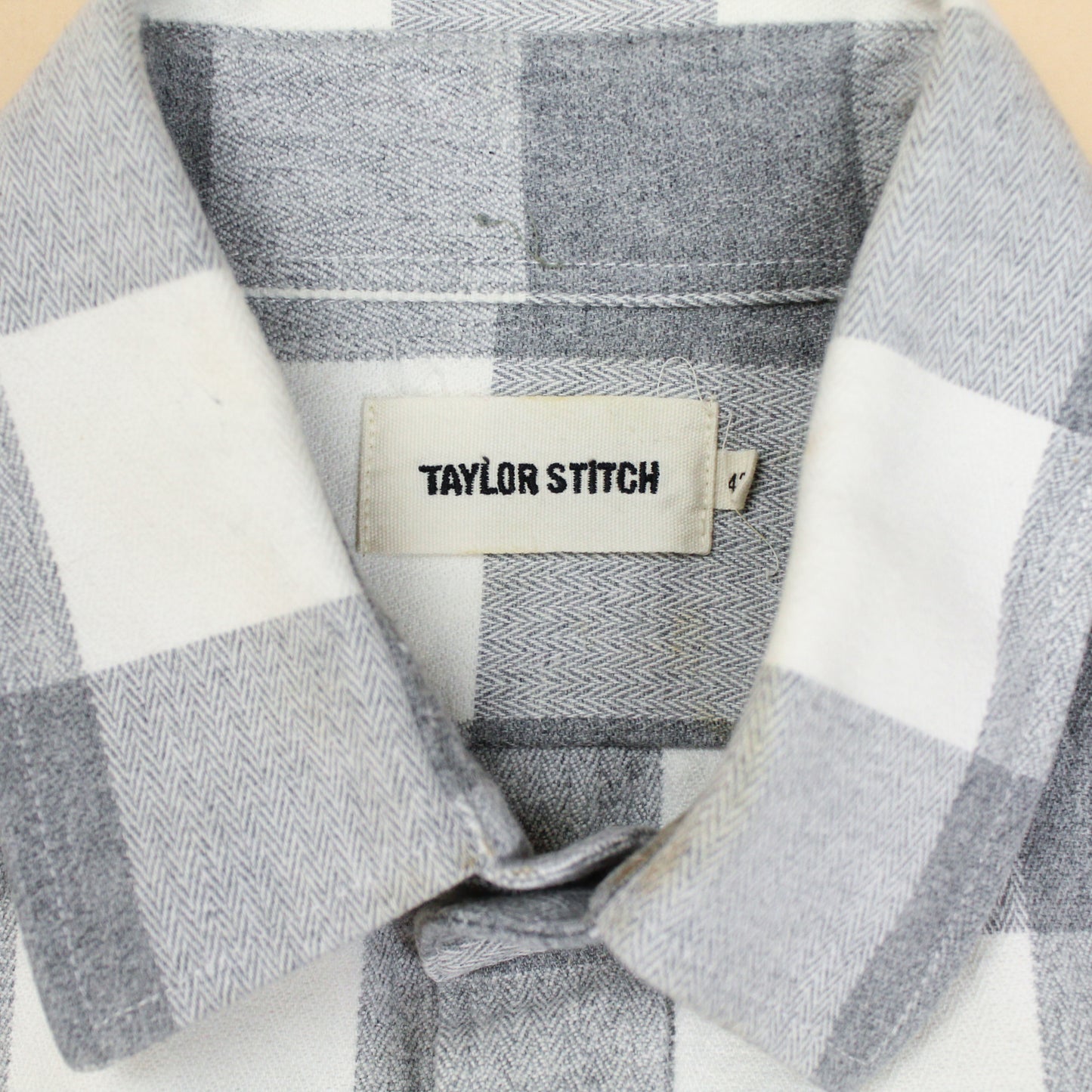 Taylor Stitch Herringbone Twill Cotton Flannel Work Shirt