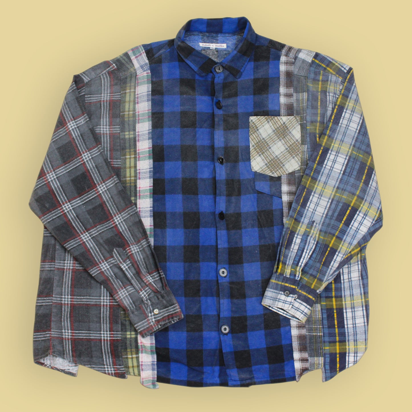 Rebuild by Needles 7-Cut Flannel Reflection Shirt