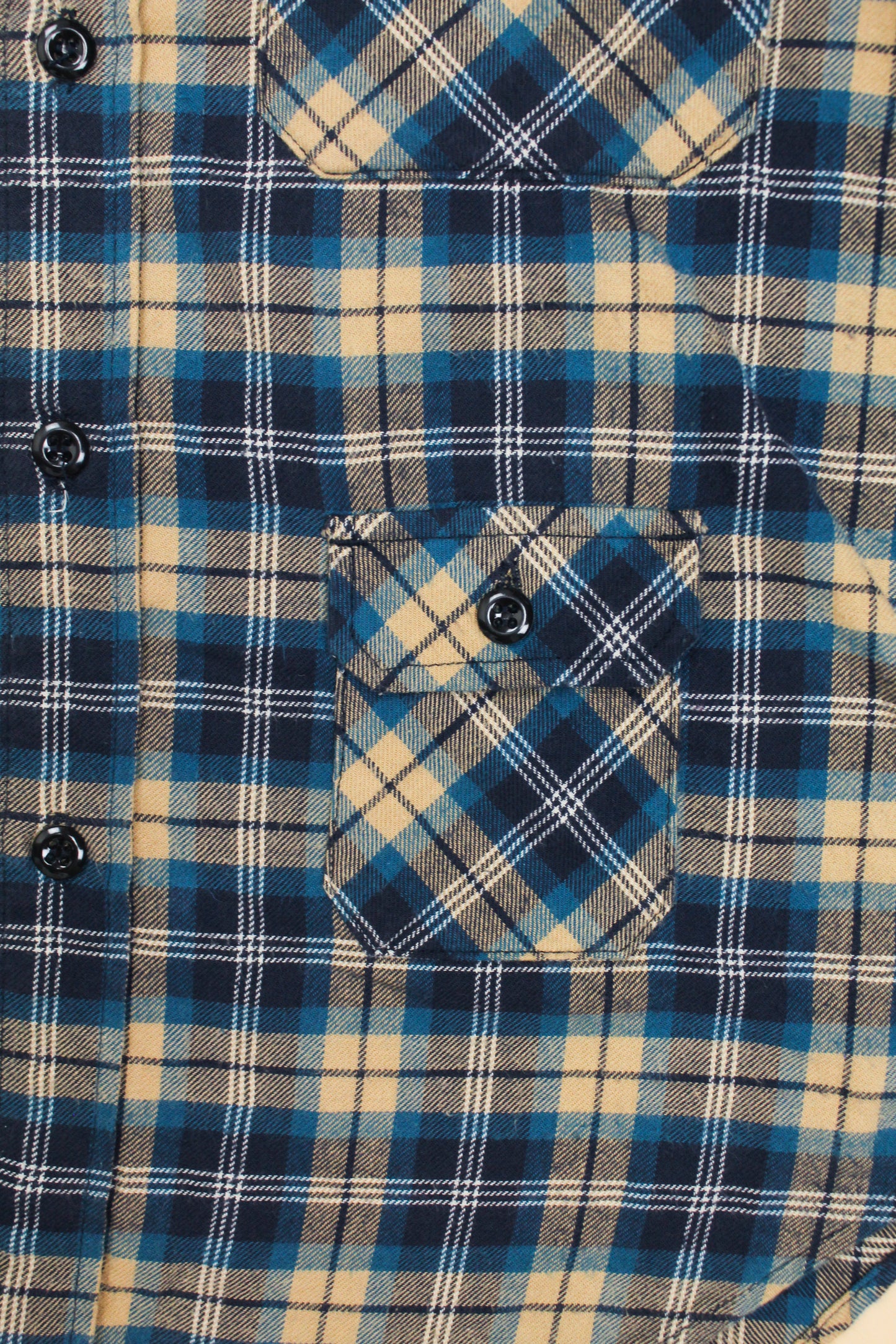 Battenwear Plaid Cotton Flannel Raglan Sleeve Shirt