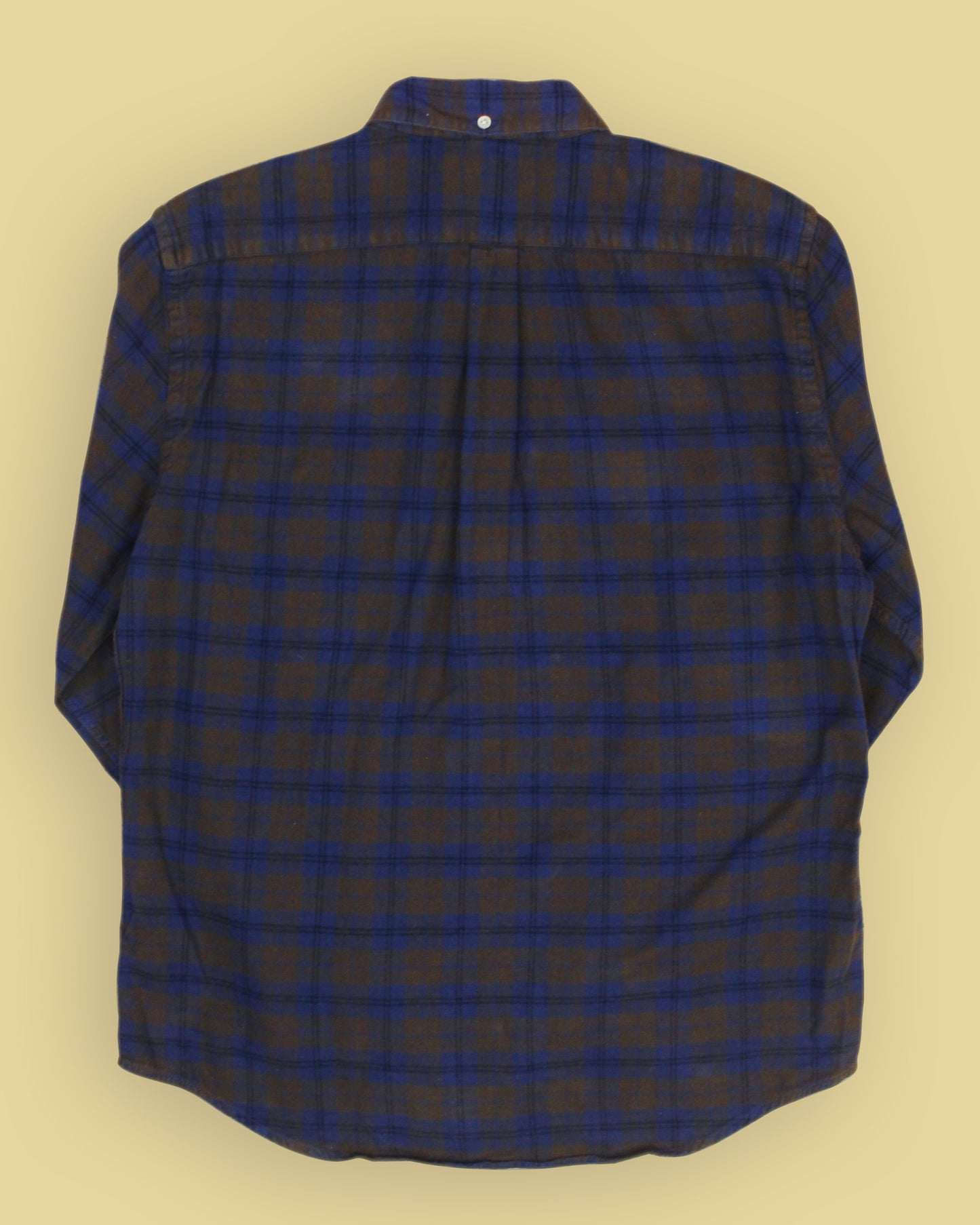 Portuguese Flannel Plaid Cotton Flannel Button Down Shirt