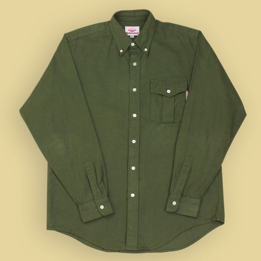 Battenwear Cotton Flannel Button Down Shirt