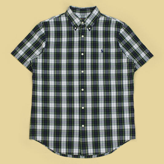 Polo Ralph Lauren Tartan Seersucker Short Sleeve Button-Down Shirt
