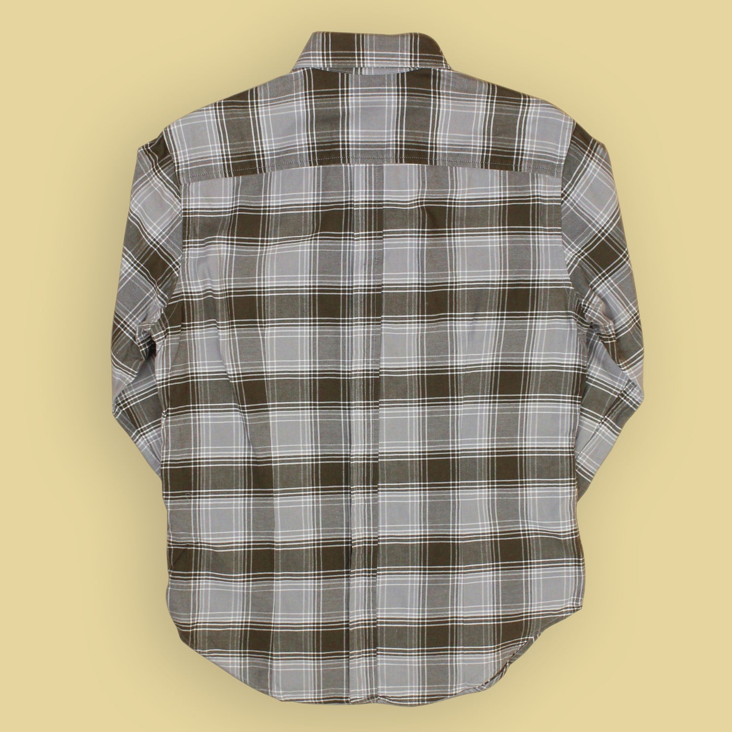 Band of Outsiders Plaid Cotton Flannel Button Down Shirt