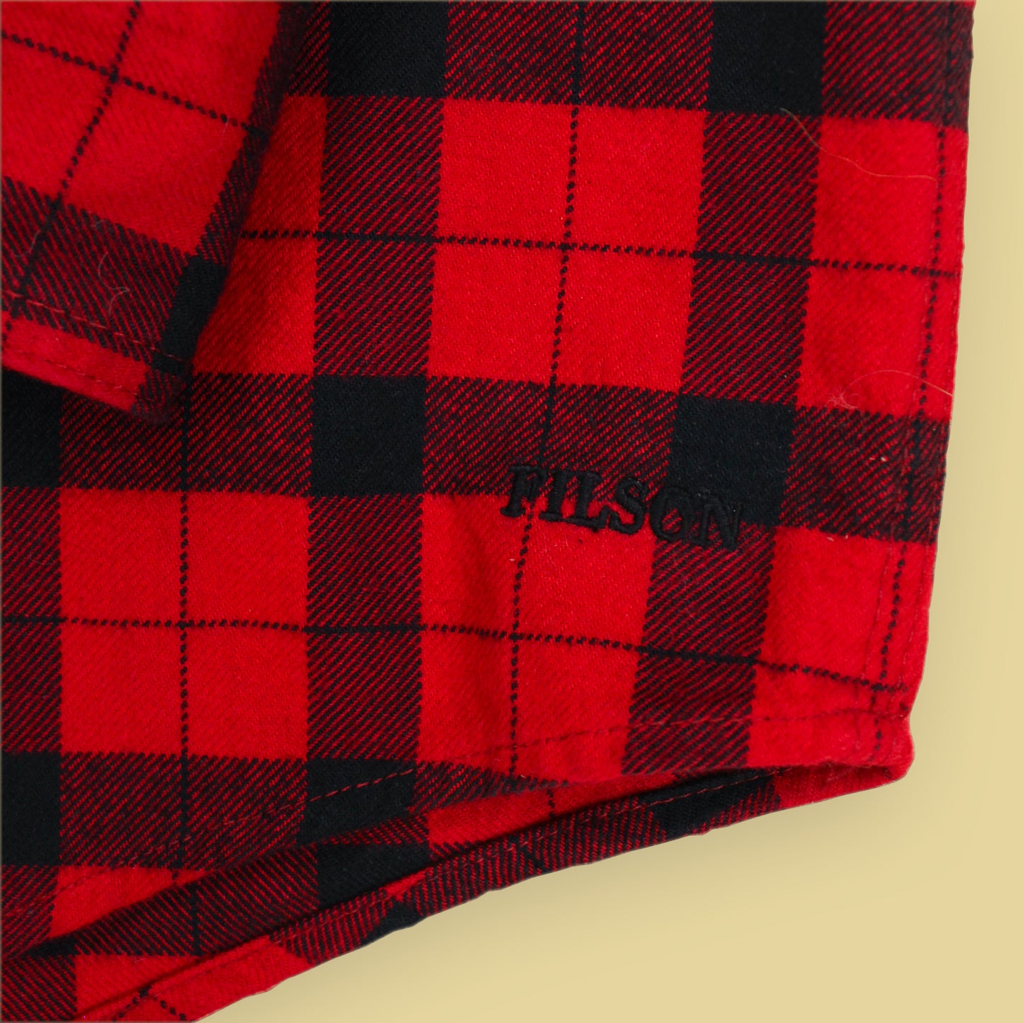 Filson Plaid Cotton Flannel Alaskan Guide Shirt