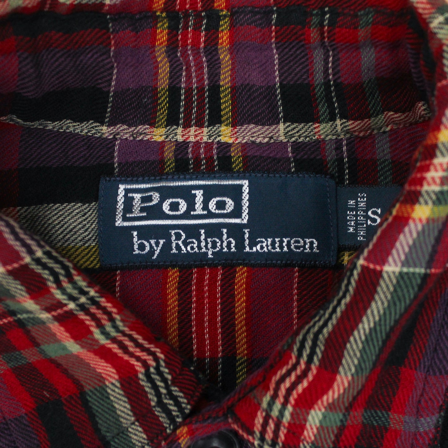 Polo Ralph Lauren Plaid Double Layer Gauze Flannel Work Shirt