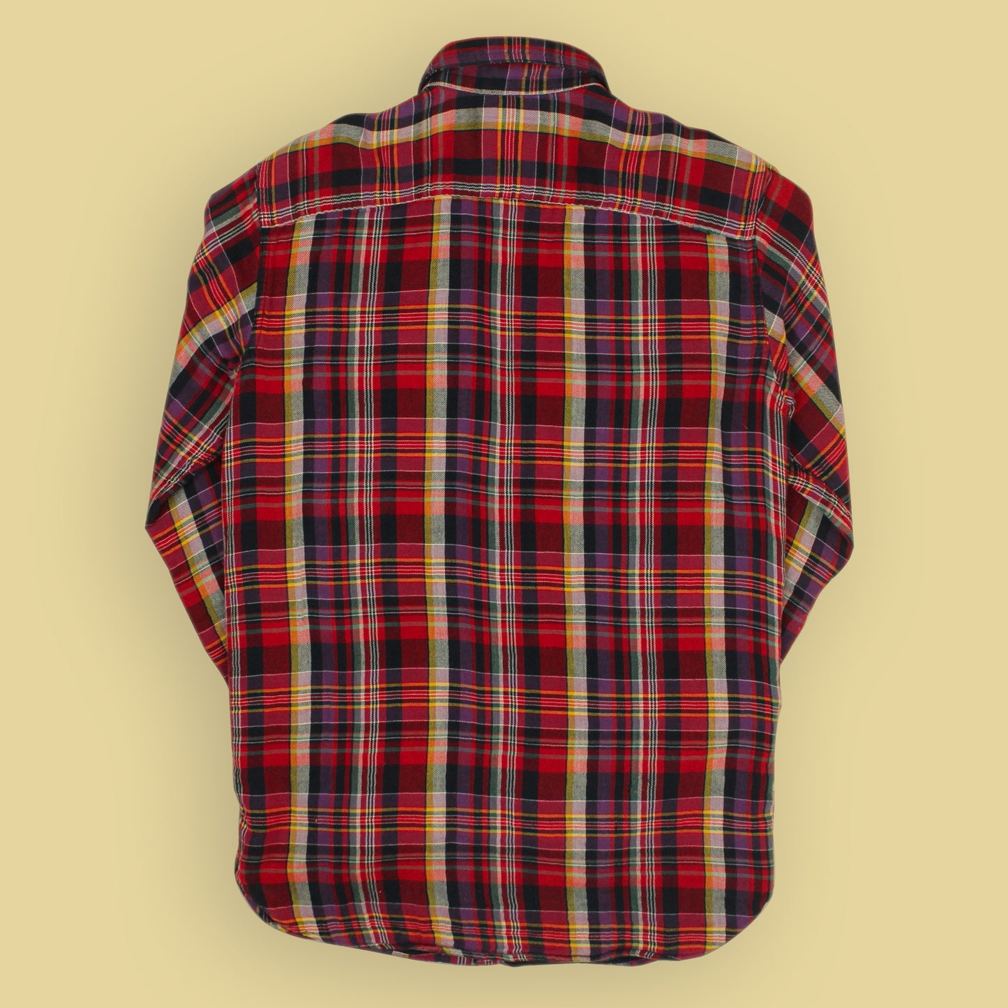 Polo Ralph Lauren Plaid Double Layer Gauze Flannel Work Shirt
