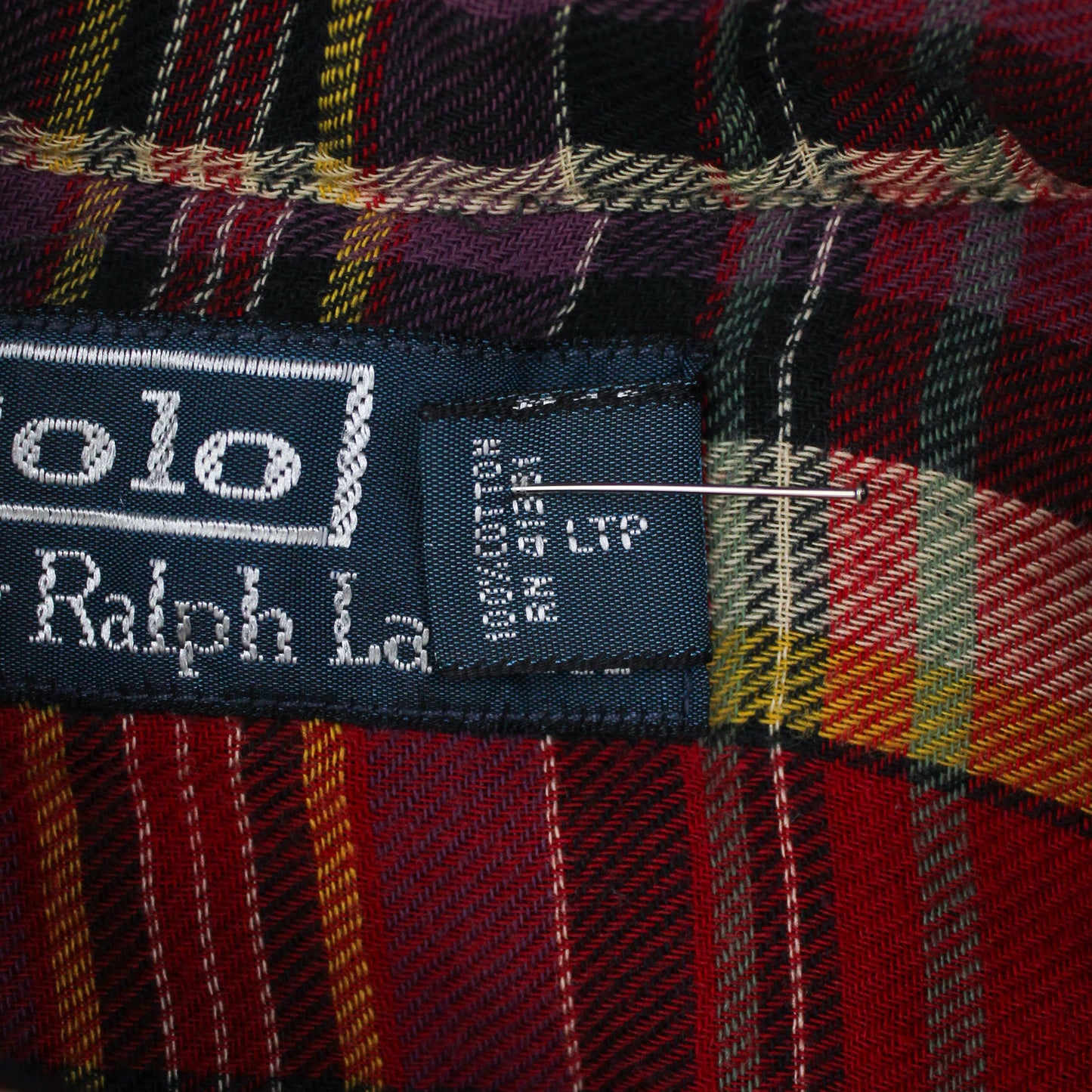 Polo Ralph Lauren Plaid Double Layer Gauze Flannel Work Shirt
