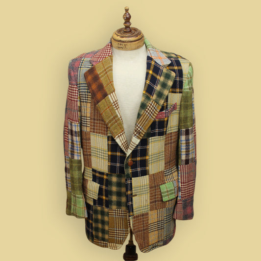 Corbin for The Sail Loft Patchwork Tweed Sport Coat