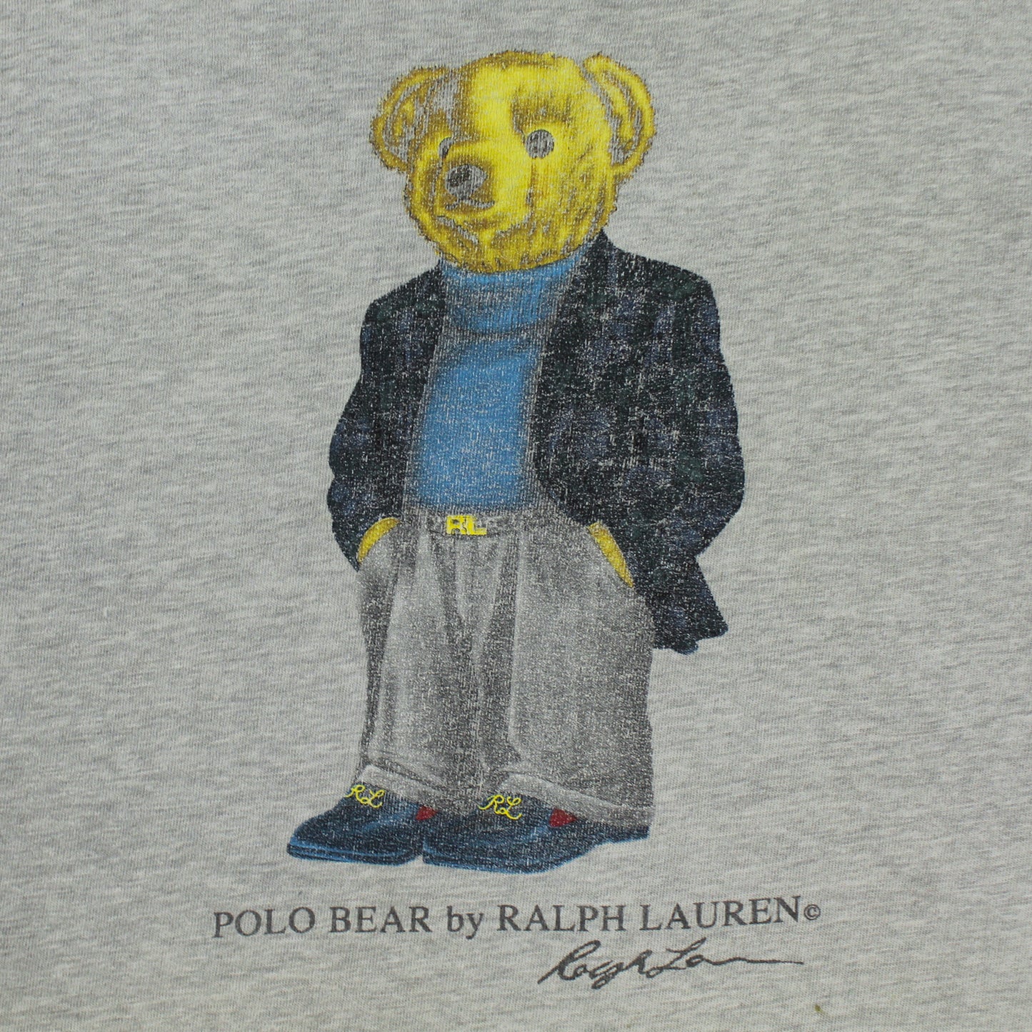 Vintage Polo Ralph Lauren Bear Graphic T-Shirt