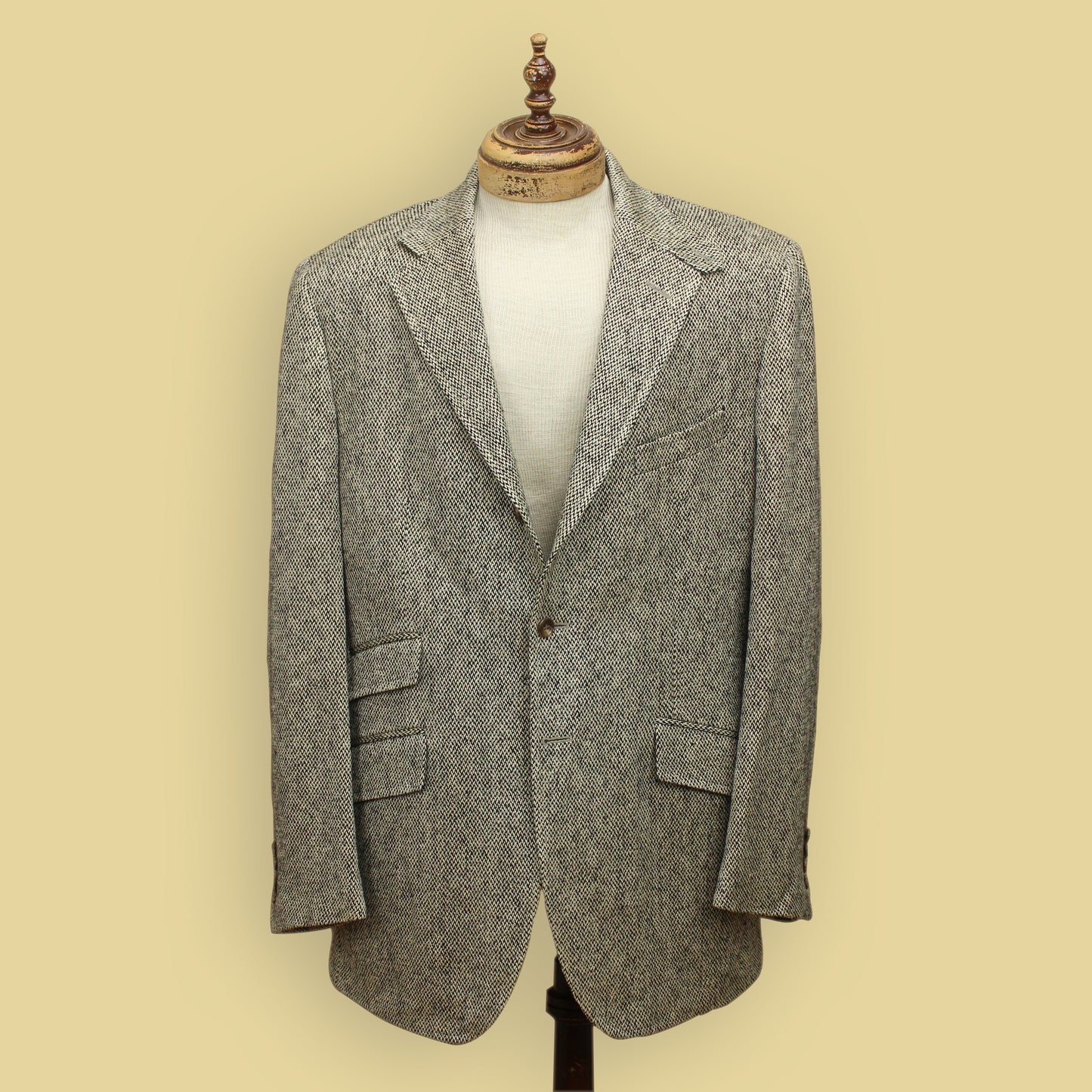 Polo Ralph Lauren Silk Wool Tweed Hacking Jacket