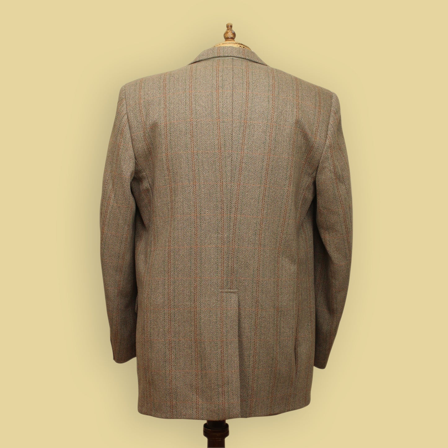 J. Press Herringbone Check Tweed Sport Coat