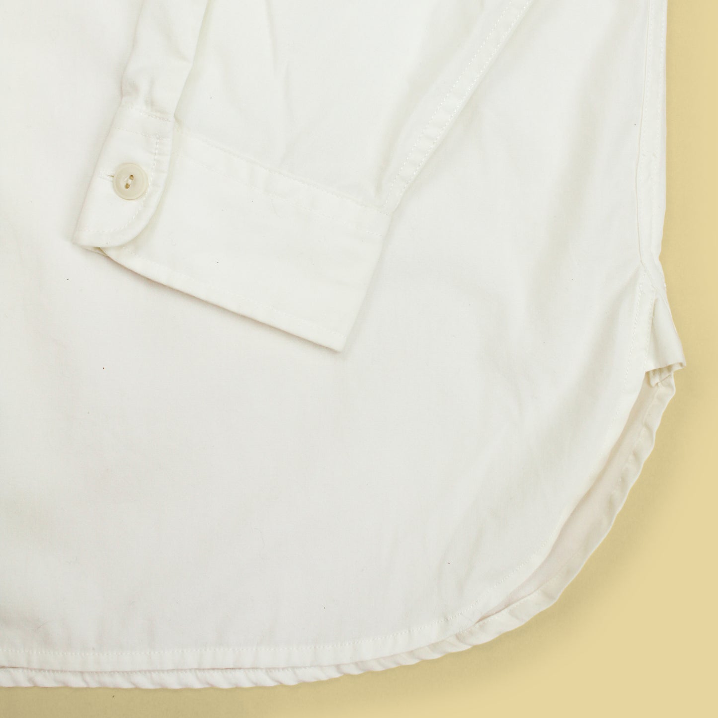 Vintage Polo Sport Embroidered Crest Cotton Button-Up Shirt
