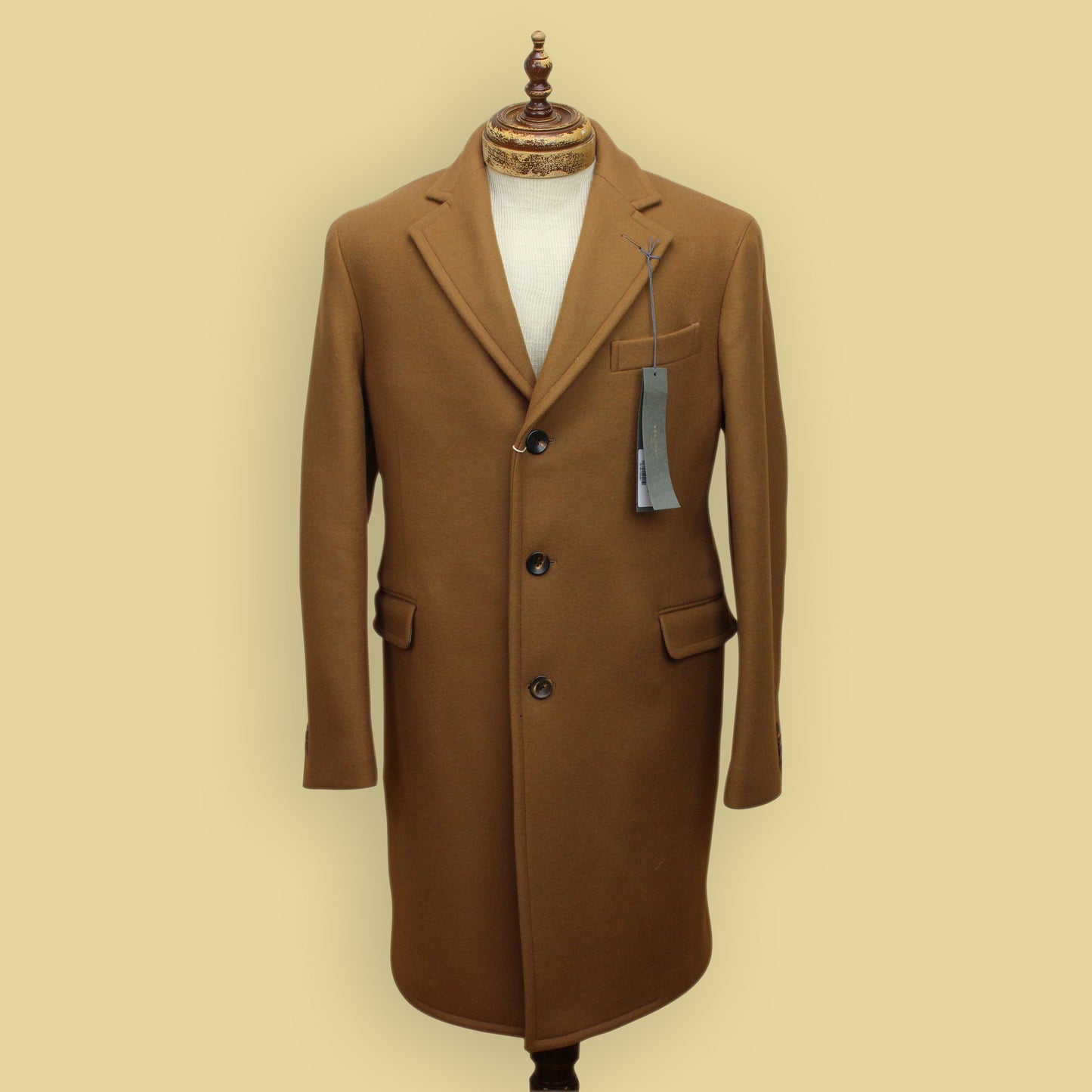 Boglioli Wool Blend Overcoat