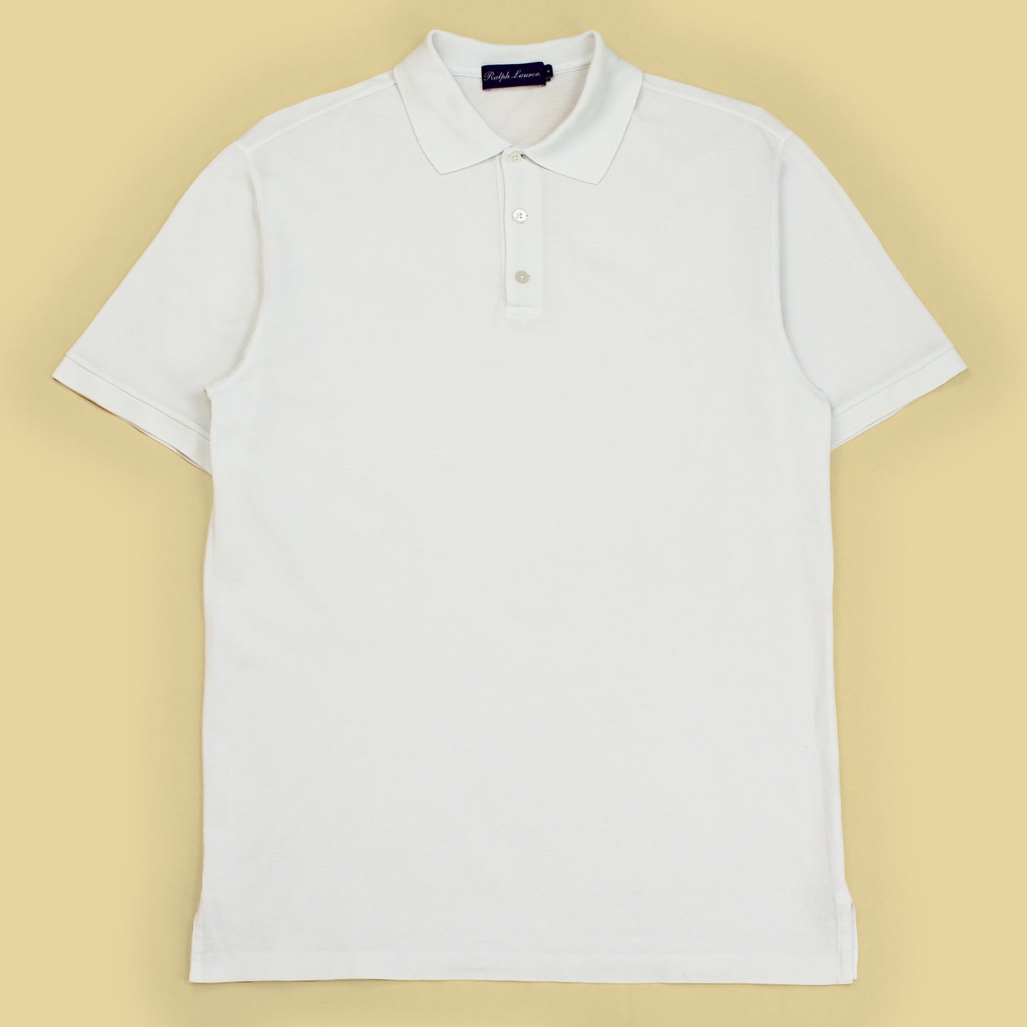Ralph Lauren Purple Label Pique Knit Polo Shirt