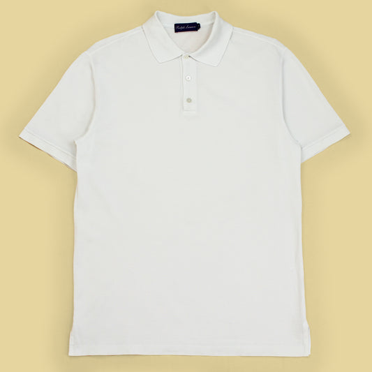 Ralph Lauren Purple Label Pique Knit Polo Shirt