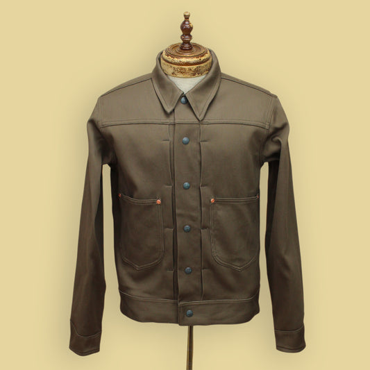 Wythe Faded Olive Bedford Cord Ranch Jacket