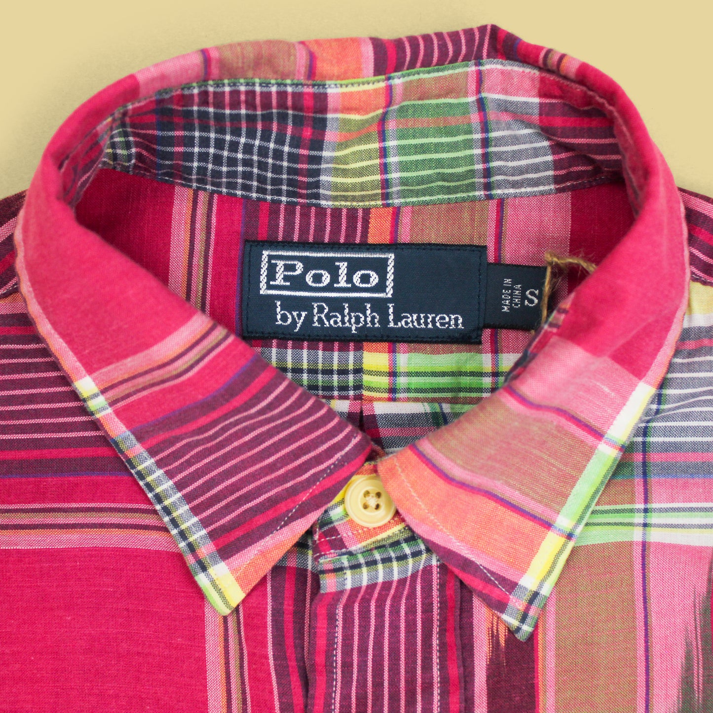 Polo Ralph Lauren Ikat Madras Button-Up Safari Shirt
