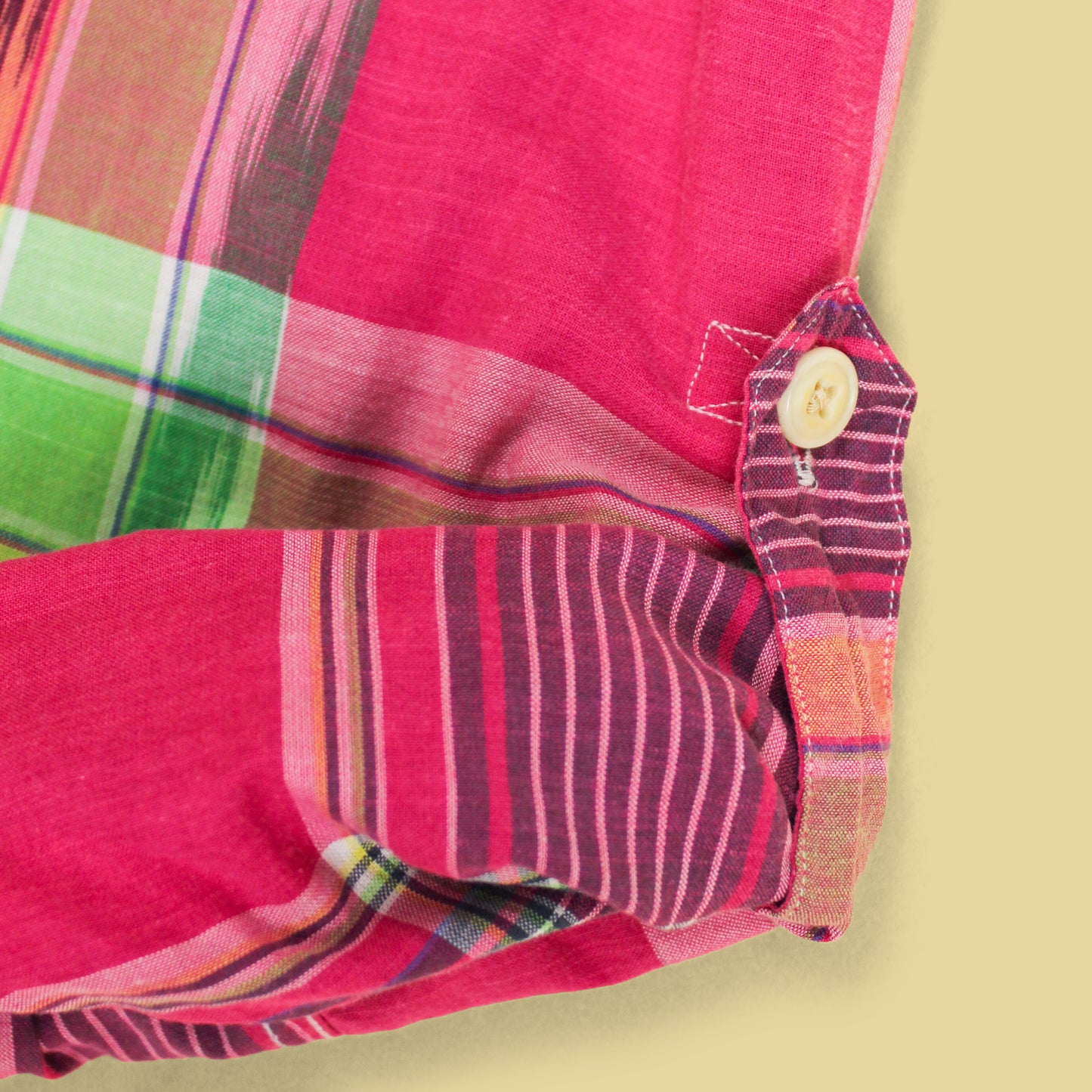 Polo Ralph Lauren Ikat Madras Button-Up Safari Shirt