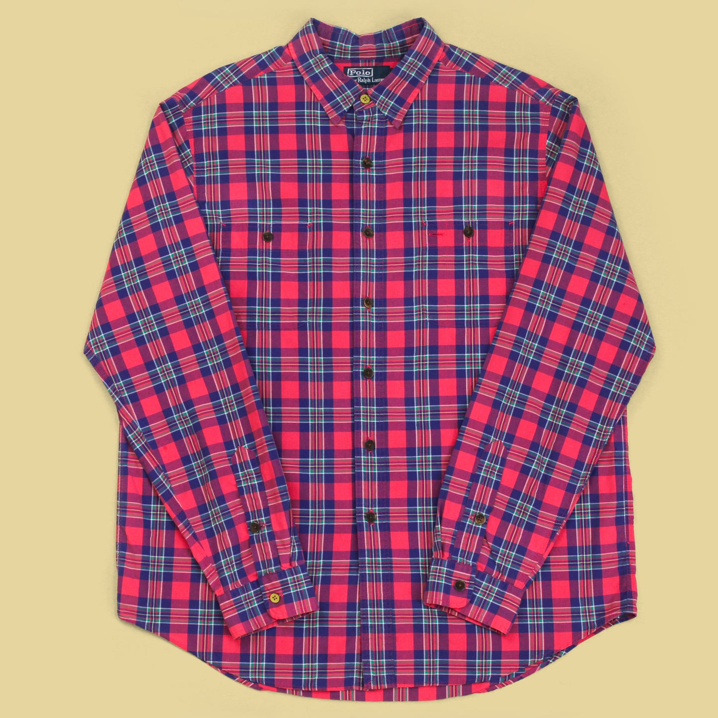 Polo Ralph Lauren Plaid Cotton Work Shirt