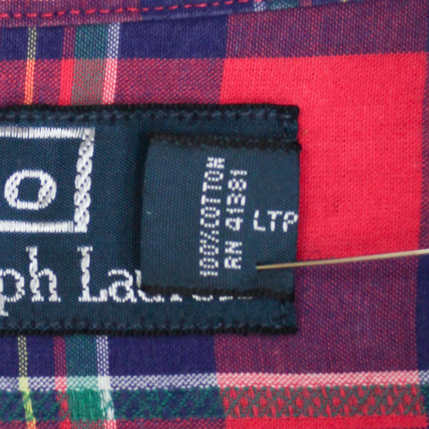 Polo Ralph Lauren Plaid Cotton Work Shirt
