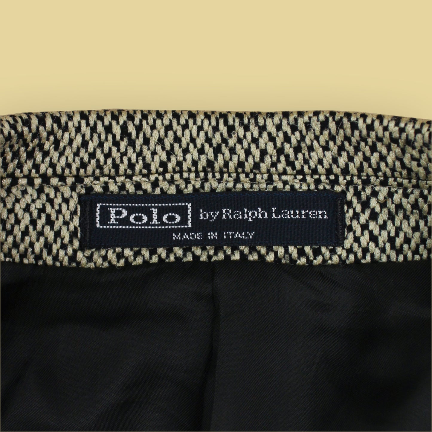 Polo Ralph Lauren Silk Wool Tweed Hacking Jacket