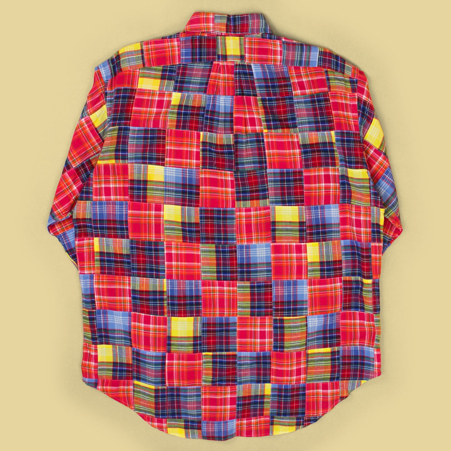 Polo Ralph Lauren Patchwork Madras Button-Down Shirt