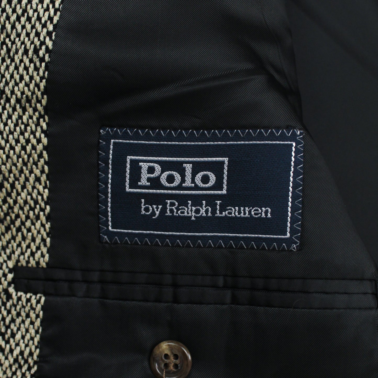 Polo Ralph Lauren Silk Wool Tweed Hacking Jacket