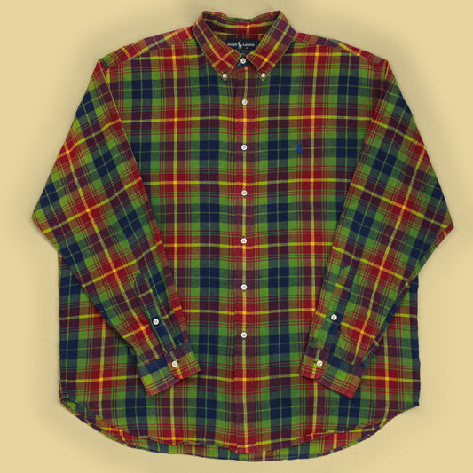 Vintage Polo Ralph Lauren Madras Button-Down Blaire Shirt