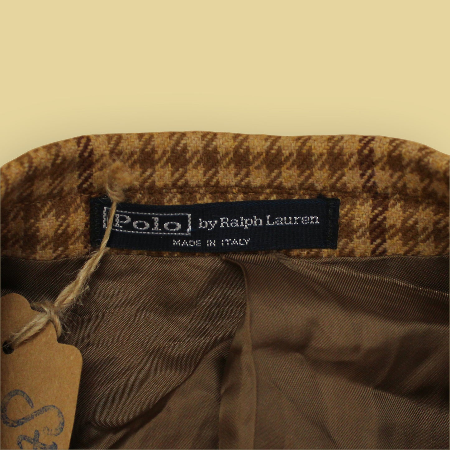 Polo Ralph Lauren Check Wool Angora Flannel Sport Coat