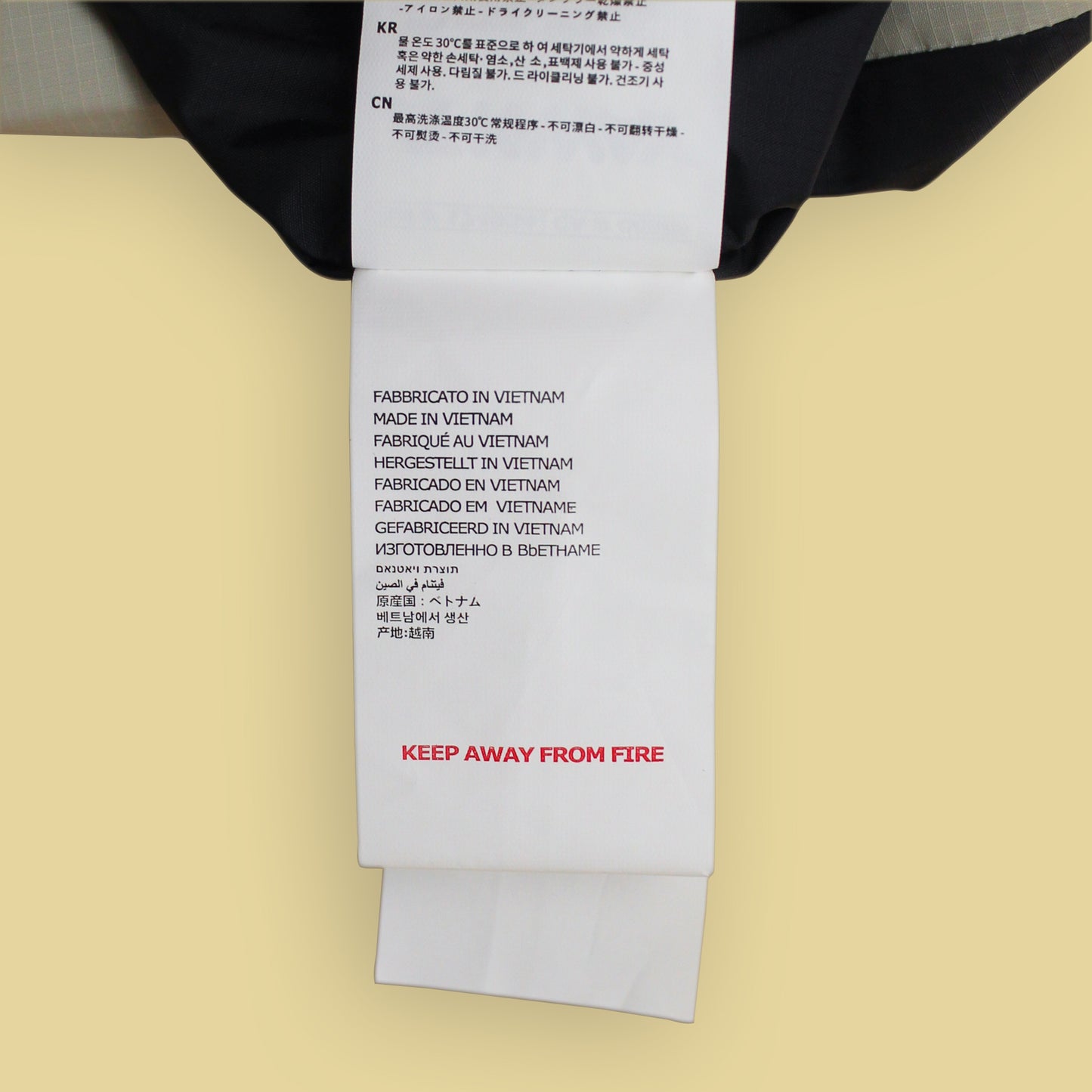 Comme des Garçons Play x K-Way Packable Hooded Windbreaker