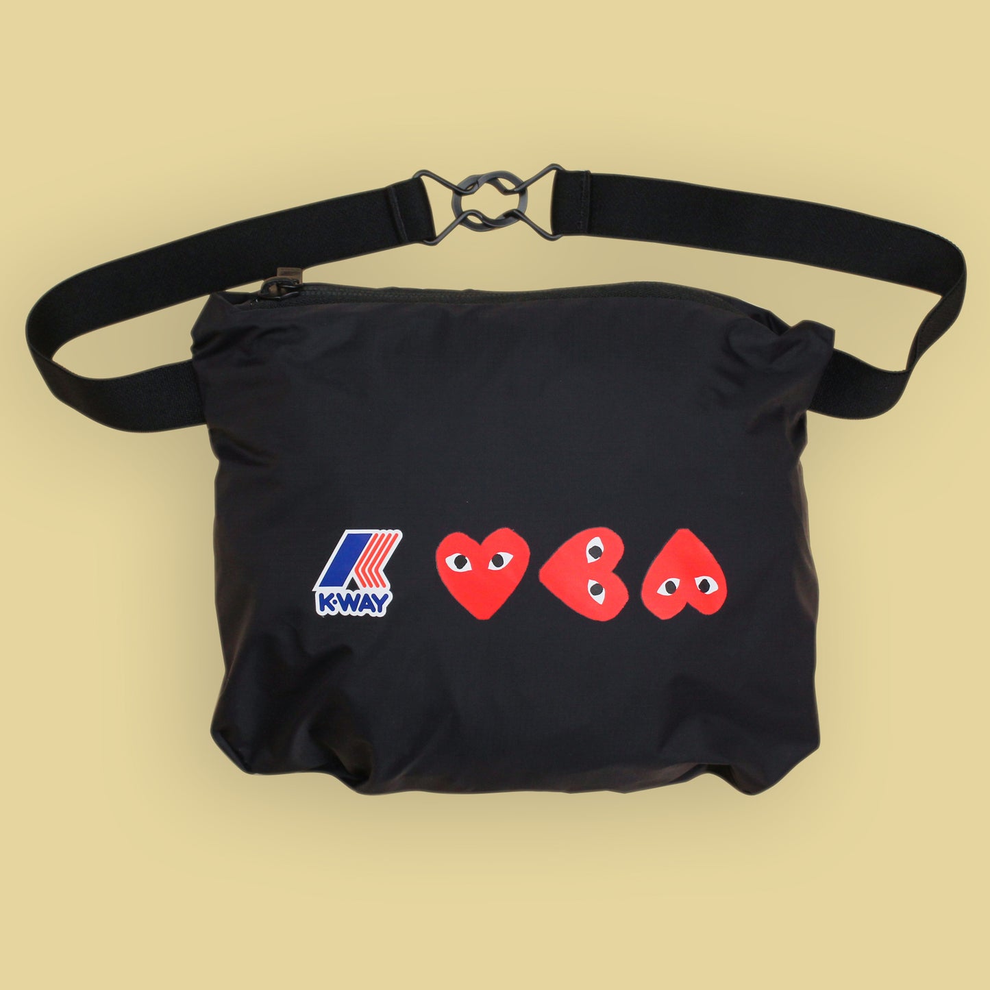 Comme des Garçons Play x K-Way Packable Hooded Windbreaker