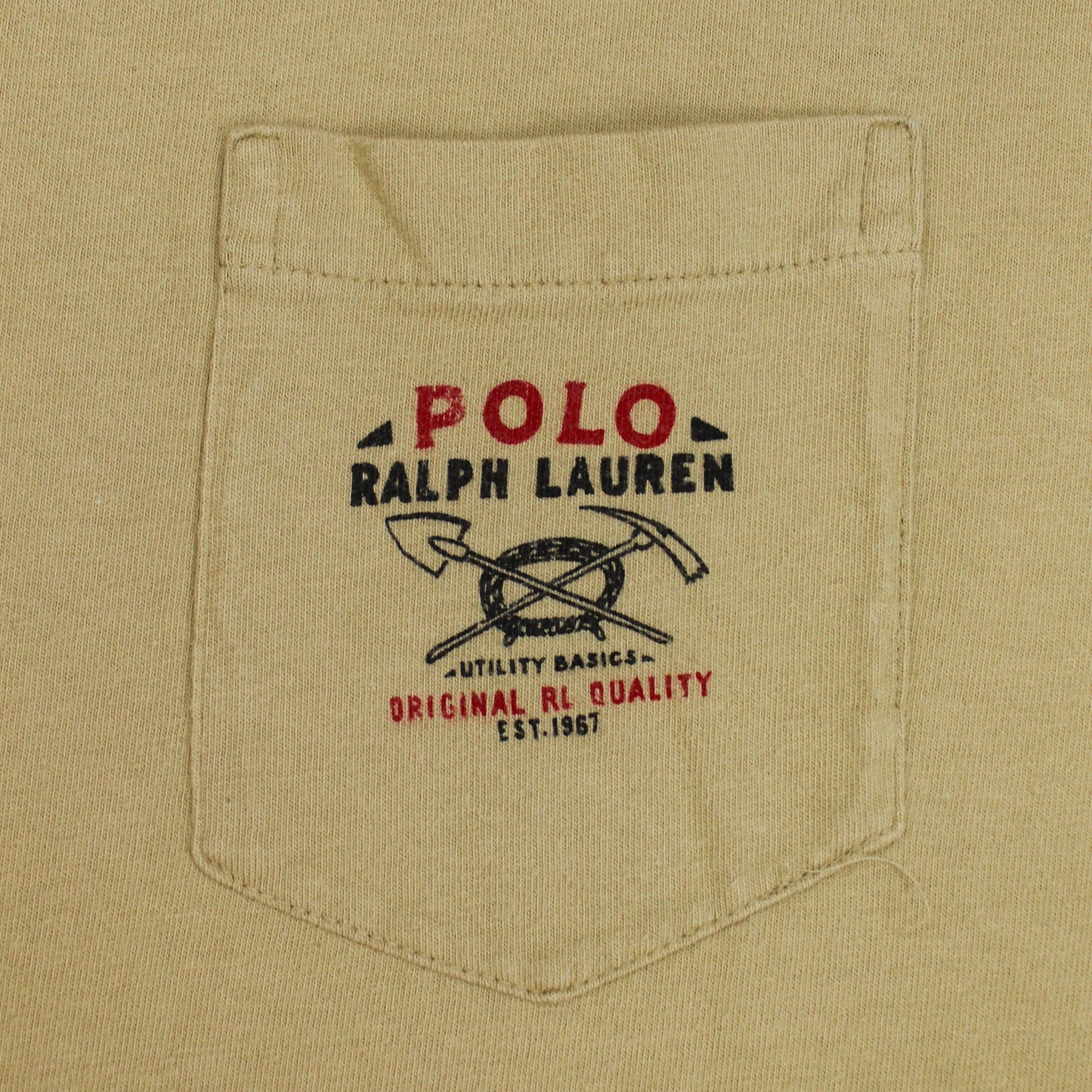 Polo Ralph Lauren Utility Basics Graphic Pocket T-Shirt