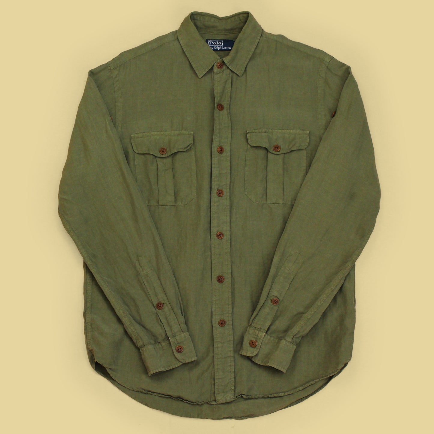 Polo Ralph Lauren Linen Silk Safari Shirt