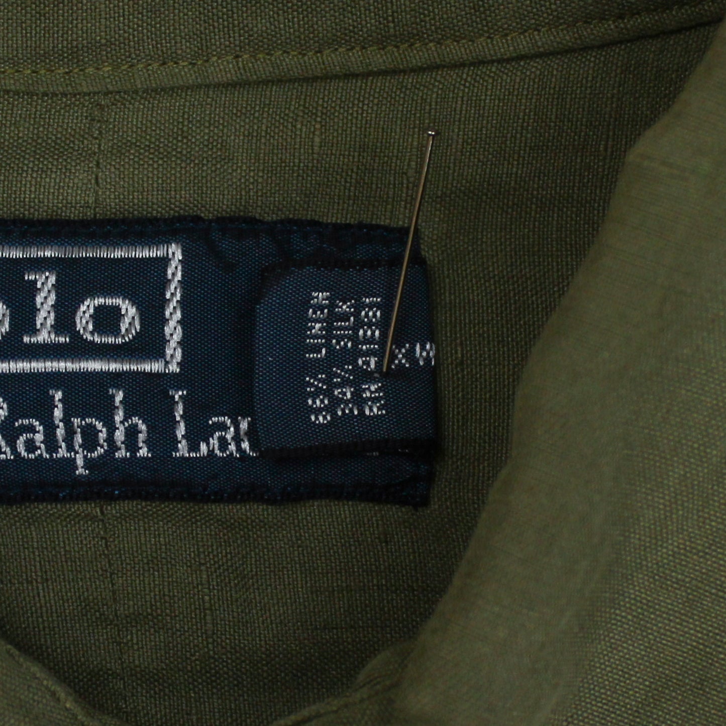 Polo Ralph Lauren Linen Silk Safari Shirt
