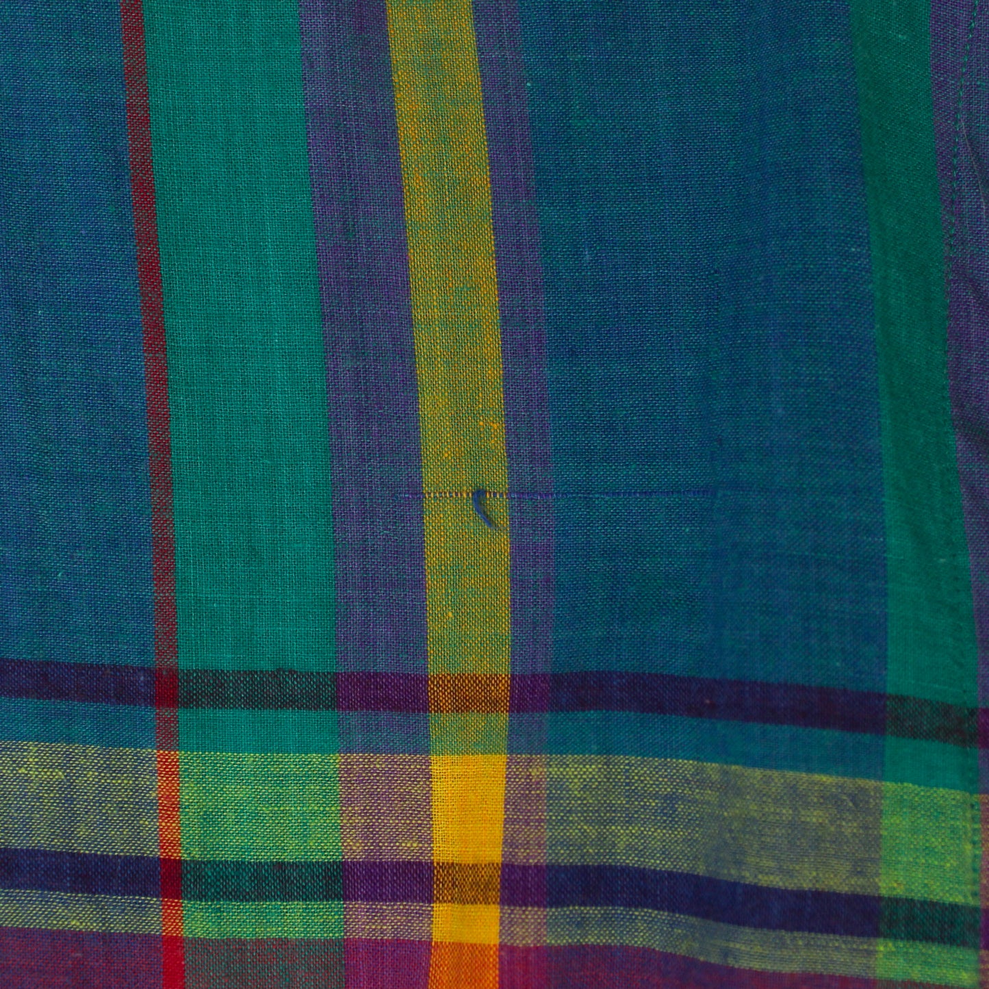 Vintage Polo Ralph Lauren Madras Button-Down Shirt