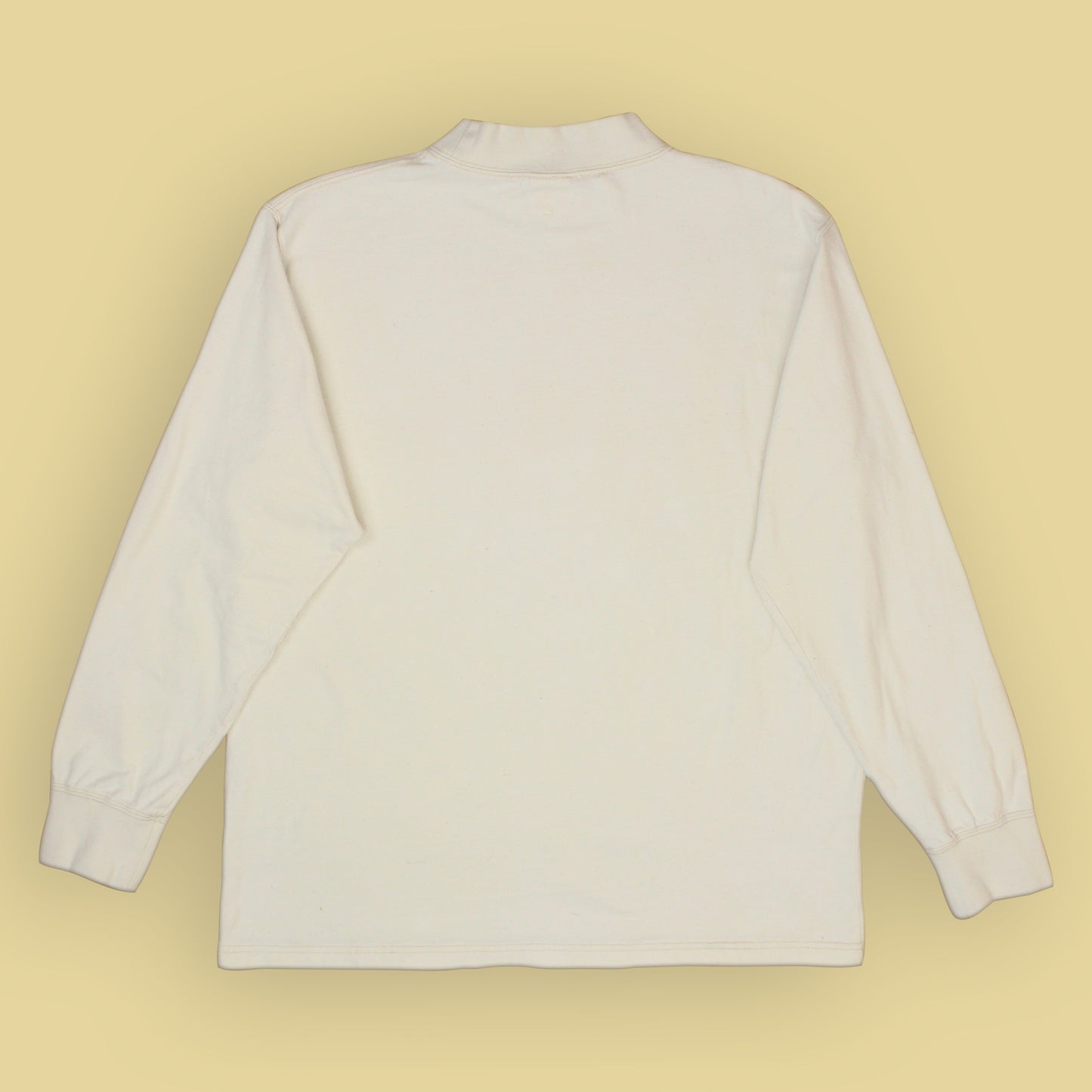 Snow Peak Cotton Jersey Mock Neck Long Sleeve T-Shirt