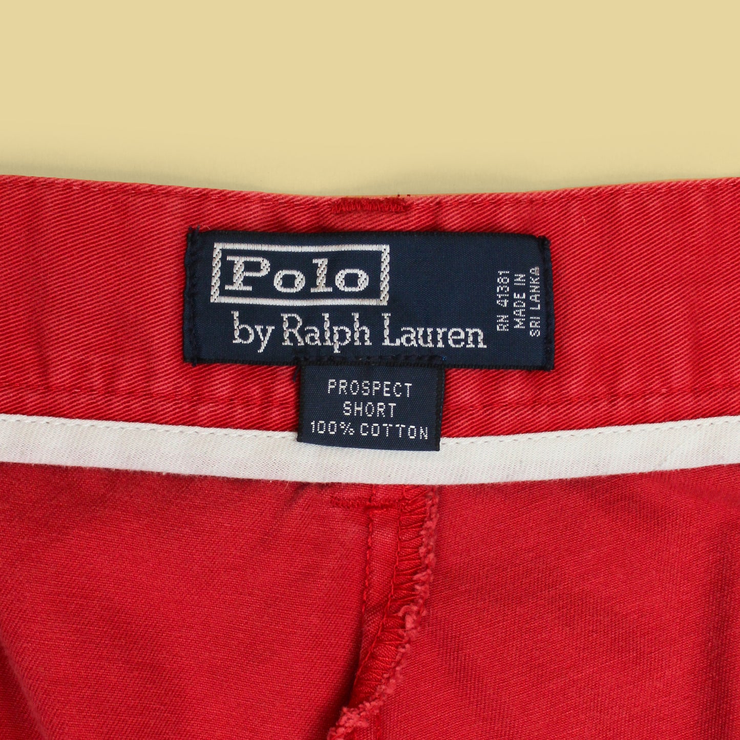 Vintage Polo Ralph Lauren Cotton Twill Prospect Shorts